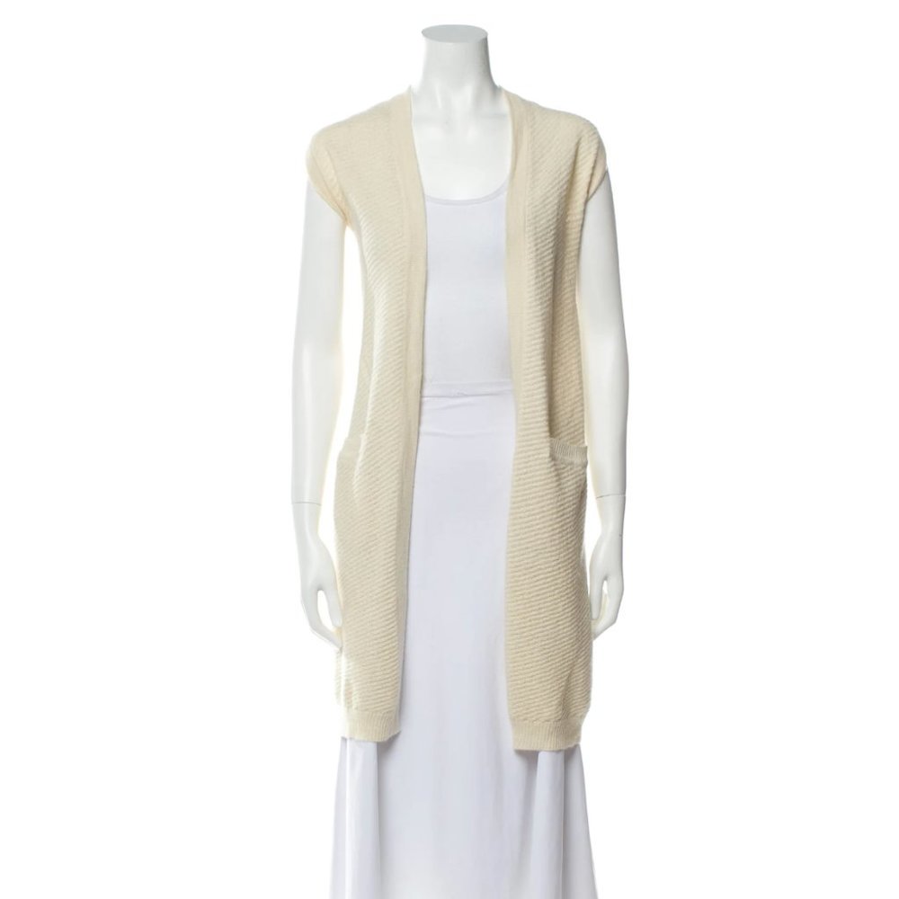 Rachel Comey Baby Alpaca Longline Sleeveless Sweater Vest